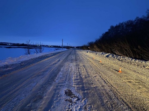 Сотрудниками полиции устанавливаются обстоятельства ДТП на автодороге «Бугуруслан-Заглядино»