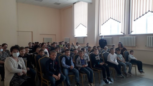 Урок дорожной безопасности прошел в Путятинской школе Шарлыкского района