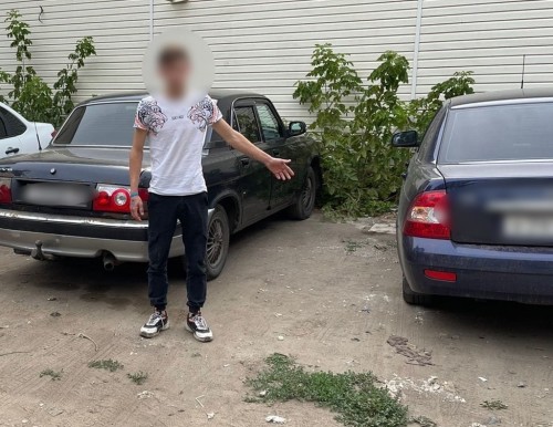 В Оренбурге полицейские задержали подозреваемого в краже автомобиля