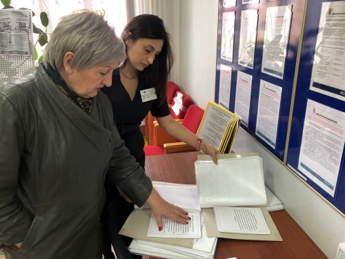 В рамках акции «Гражданский мониторинг» общественница посетила ОВМ ОМВД России по Саракташскому району