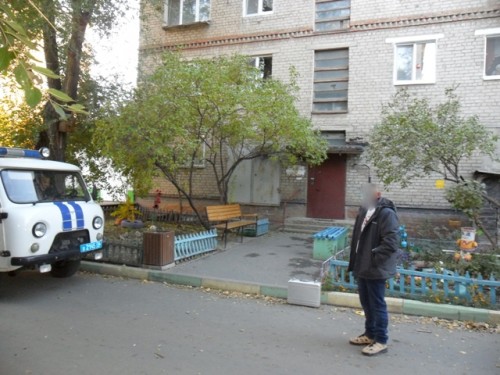 В Новотроицке полицейские патрульно-постовой службы по горячим следам задержали подозреваемого в угоне автомобиля