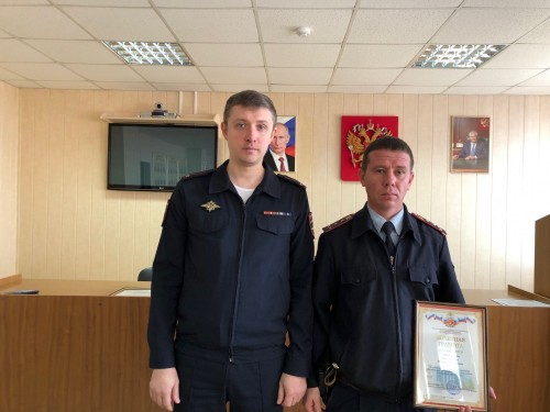 Саракташским полицейским вручены Почетные грамоты УМВД России по Оренбургской области