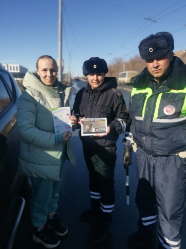 Оренбургские госавтоинспекторы провели акцию «Водитель – пропусти пешехода!»