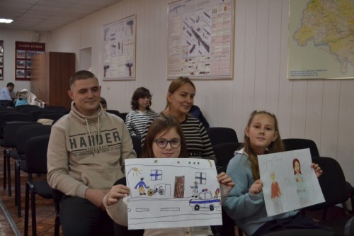 В МУ МВД России «Оренбургское» состоялось награждение участников конкурса детского рисунка «Мои родители работают в полиции»