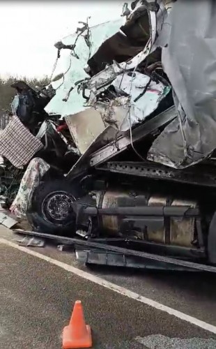 В Северном районе проводится проверка по факту ДТП, в результате которого погиб водитель большегруза