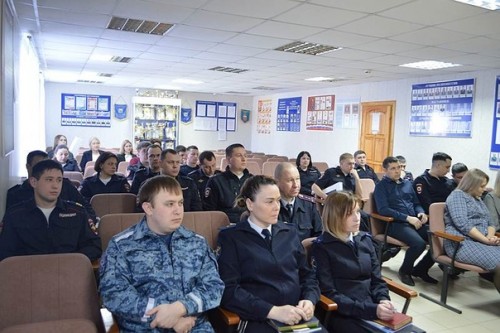 В Отд МВД России по Шарлыкскому району прошли праздничные мероприятия, посвящённые Дню защитника Отечества!