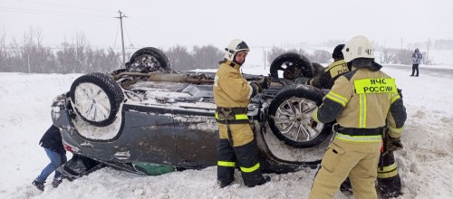 В Пономаревском районе произошло ДТП с пострадавшими.