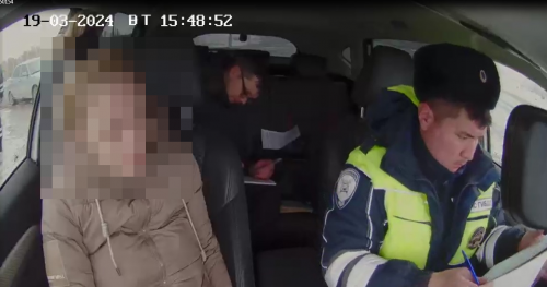 В Новоорском районе сотрудниками полиции задержана автоледи с поддельным водительским удостоверением