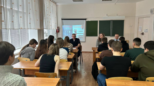 О проведении профилактической беседы с учениками Комаровской школы