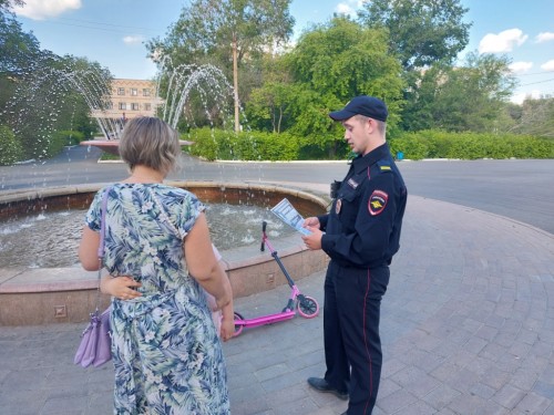 Сотрудники полиции Гайского округа ведут работу в рамках профилактической акции «Мы вместе!»