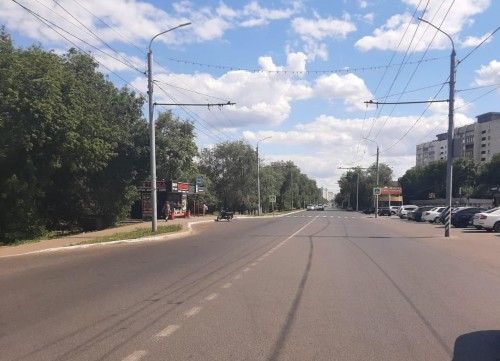 В Оренбурге сотрудники ГИБДД проводят проверку по факту наезда мотоциклиста на пешехода