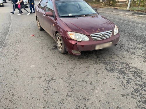 В Оренбурге сотрудниками ГИБДД проводится проверка по факту наезда на пешехода