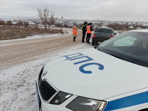 В Бугуруслане сотрудники ГИБДД и ОАО «РЖД» провели профилактическое мероприятие «Внимание, переезд!»