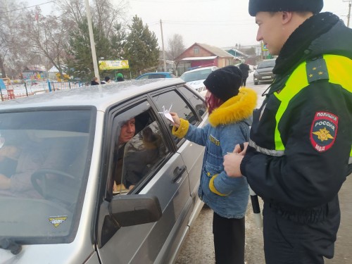 Школьники Бугуруслана раздали водителям бумажных журавлей в День памяти жертв ДТП