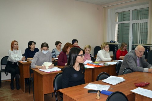 Сотрудник уголовного розыска Оренбурга встретилась с преподавательским составом ОГИИ им. Л. и М. Ростроповичей