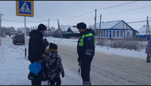 Инспекторы ДПС провели профилактический рейд, направленный на профилактику ДТП с участием юных пассажиров