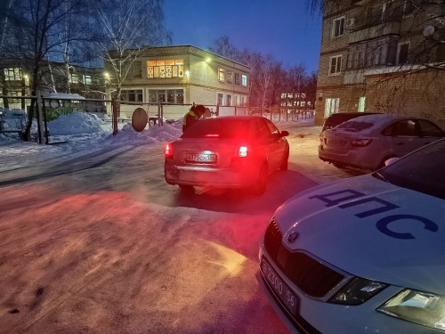 В Бугуруслане полицейские проверили водителей на соблюдение правил перевозки юных пассажиров