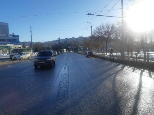 В Оренбурге на улице Салмышской в ДТП пострадала пенсионерка