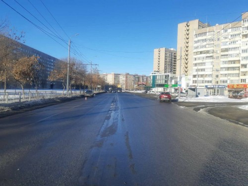 В Оренбурге на улице Салмышской в ДТП пострадала пенсионерка