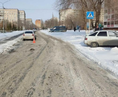 В Оренбурге в ДТП пострадал несовершеннолетний пешеход