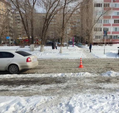 В Оренбурге в ДТП пострадал несовершеннолетний пешеход