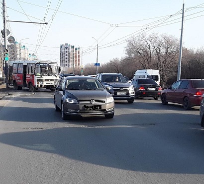 В Оренбурге в ДТП получила травмы несовершеннолетняя пассажирка автобуса