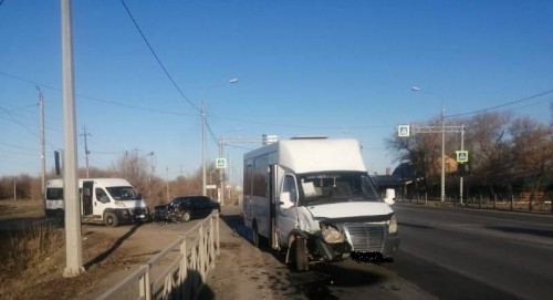 В Оренбургском районе в ДТП пострадали несовершеннолетние пассажиры