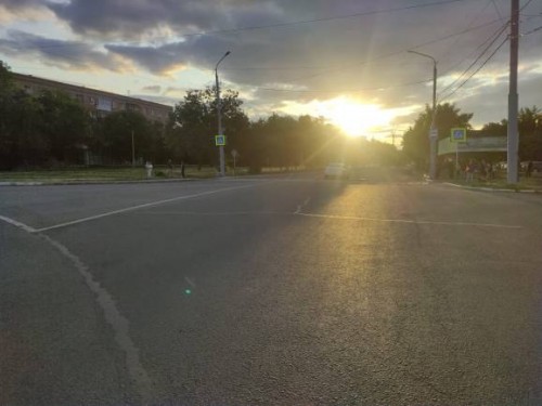 В Оренбурге в ДТП пострадала несовершеннолетняя девочка-пешеход