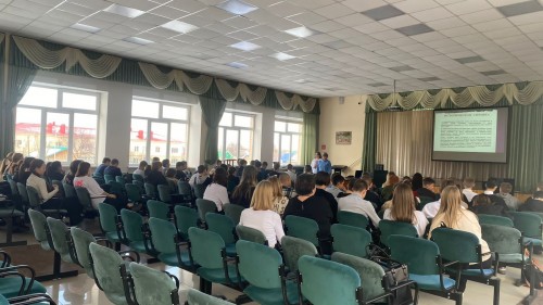 Инспектор ПДН ОМВД России по Тоцкому району провела профилактическую беседу с учащимися Тоцкой школы