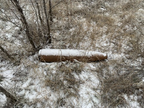 Участковый уполномоченный Соль-Илецкого городского округа обеспечивал охрану места обнаружения снаряда