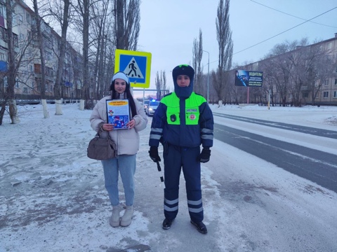 Правила поведения пешехода на дороге в зимнее время