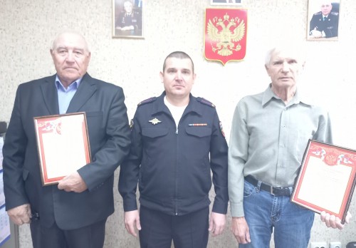 Сотрудники ОМВД России по Ташлинскому району поздравили ветеранов МВД.