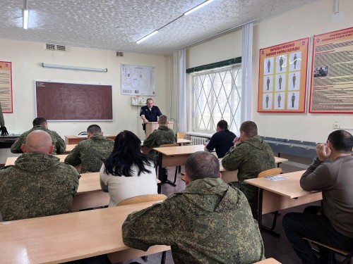 О проведении беседы о мошенничестве с военнослужащим военной комендатуры